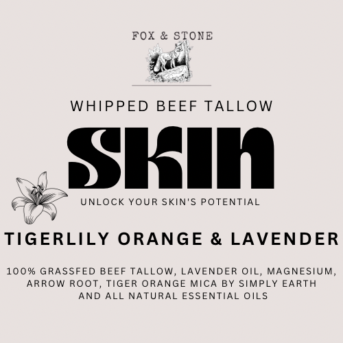 All Natural Tallow Based Lotions and Creams